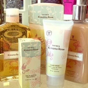 Thymes Bath, Body, and Lotion Set